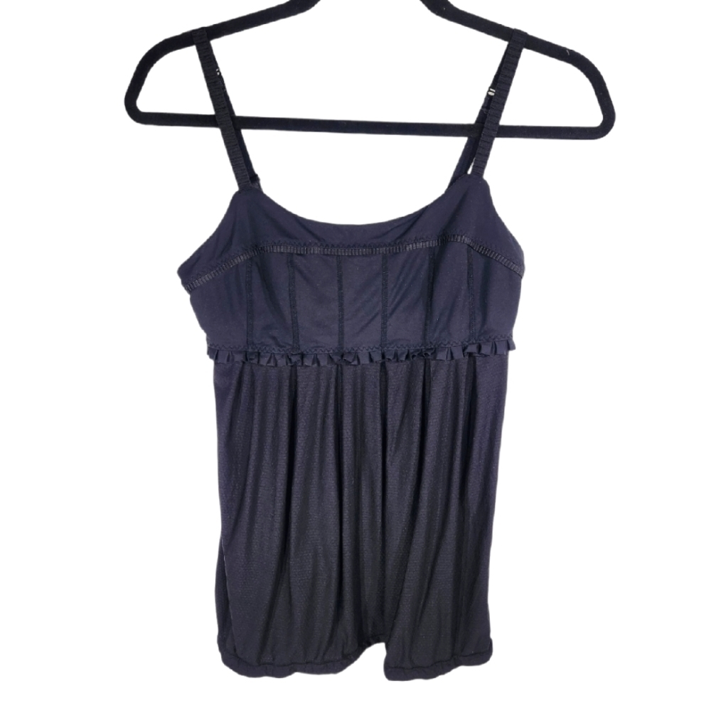 Lululemon Tank Top Womens 6 Black Priiti